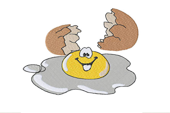 3D Fried Egg Embroidery: A Unique Addition to Your Creative Projects