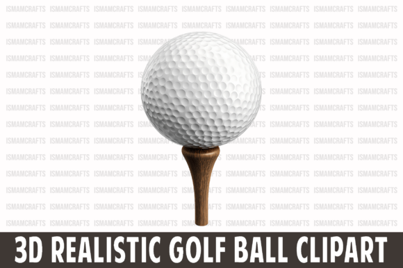 3D Realistic Golf Ball Clipart PNG: A Versatile Tool for Creative Projects
