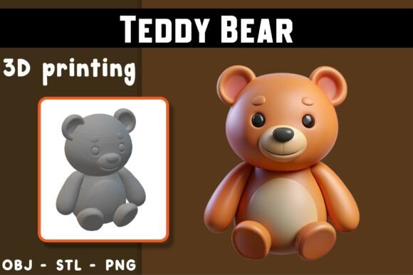 Explore the Teddy Bear 3D Model: A Creative Tool for Digital and Physical Projects