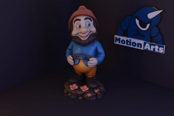 Garden Gnome 3D Printable Model: A Classic with a Modern Twist