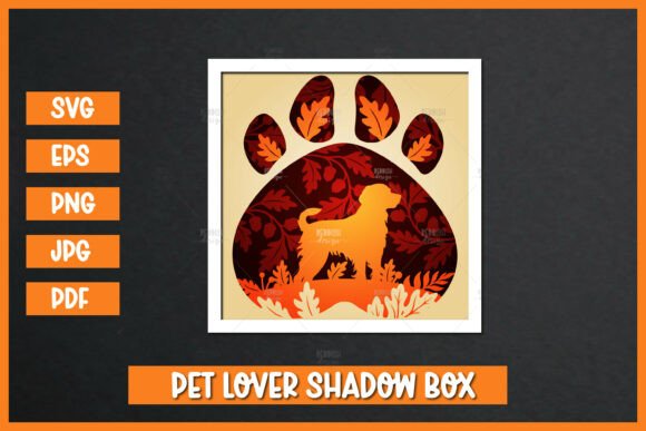 Retriever Dog Shadow Box, 3D Paper Cut: A Unique Blend of Art and Functionality